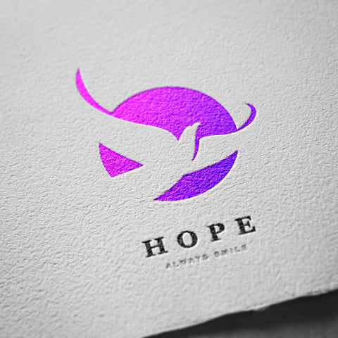 Award-winning logo design for HOPE gift-box service featuring elegant typography and symbolic elements representing SirCharles.DESIGN's excellence in brand identity creation for premium consumer services
